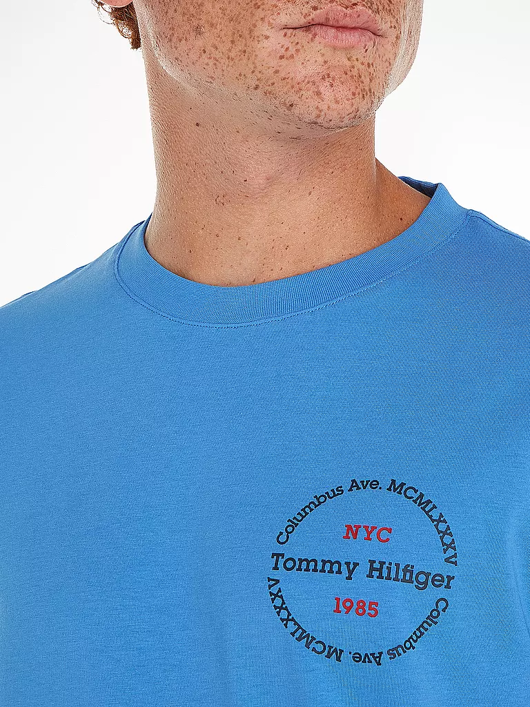 TOMMY HILFIGER T-Shirt hellblau