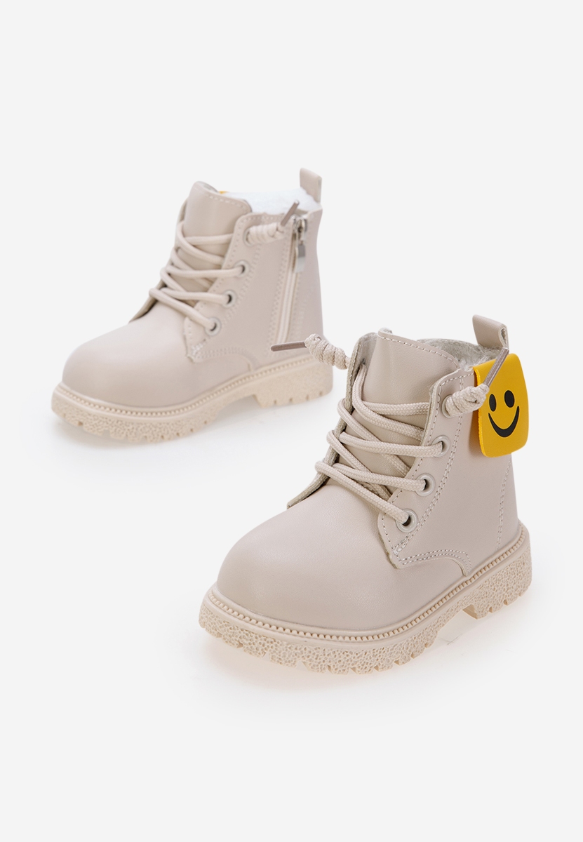 Bottines filles beige Massy