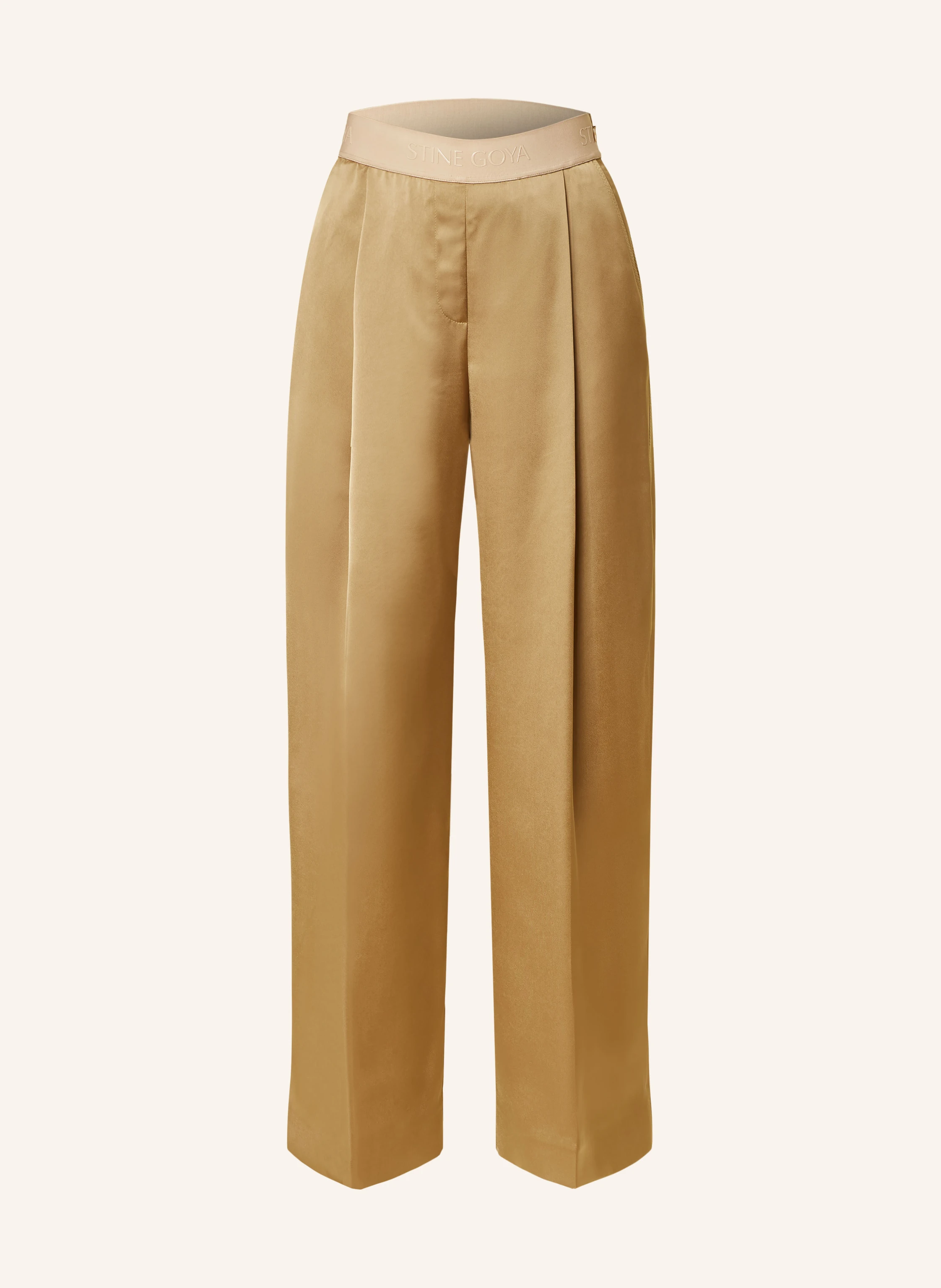 STINE GOYA Marlenehose aus Satin