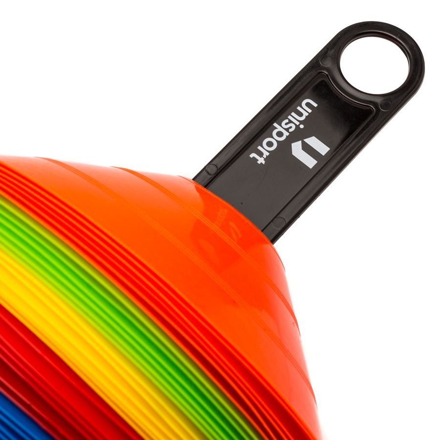 Unisport Plots d'entraînement 30 pcs - Multicolor