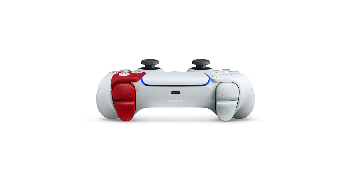 SonyDualSense Draadloze Controller - God of War 20th Anniversary Limited Edition  (Grijs/donkerrood)