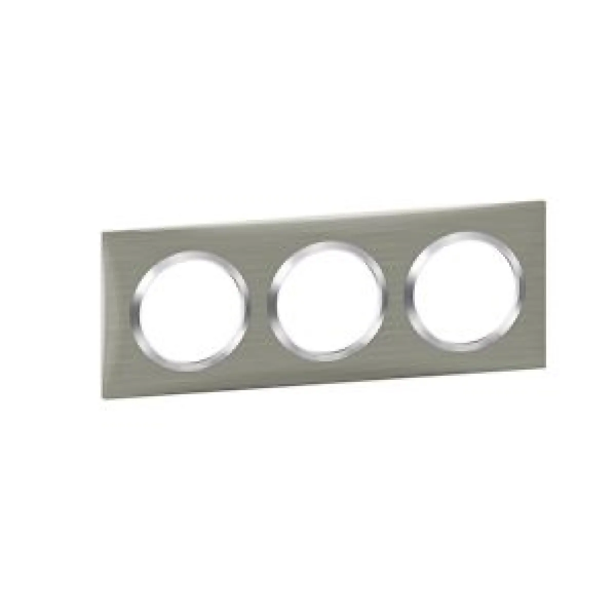 Legrand Plaque Dooxie - Inox Brossé