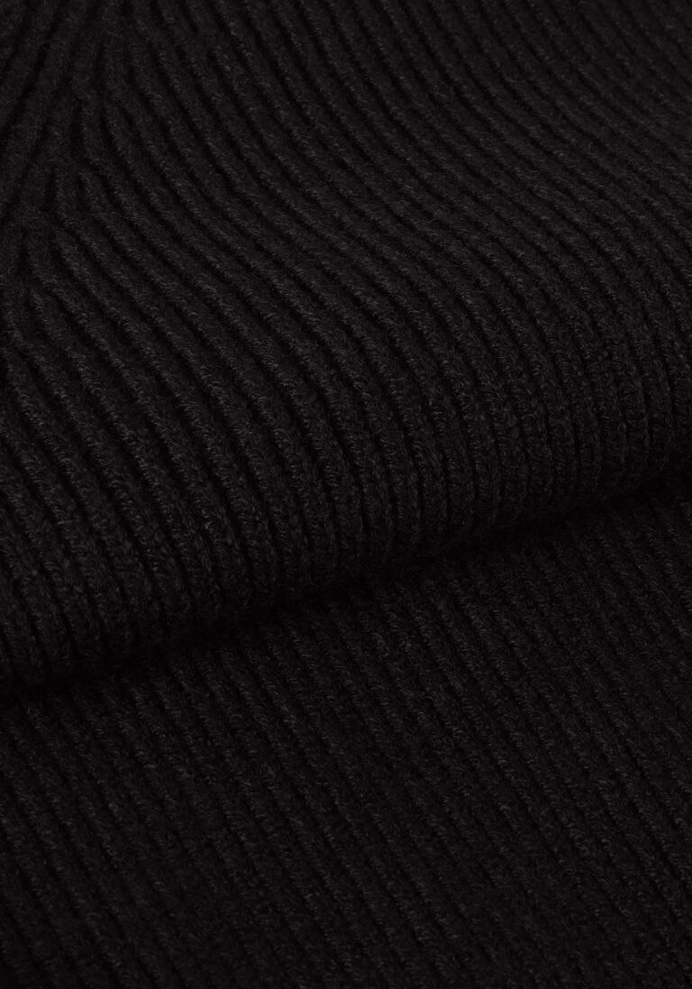 ALIX THE LABEL zwarte alix the label top fancy neck pullover