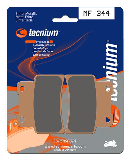 Plaquettes de freins Tecnium Performance métal fritté - MF344