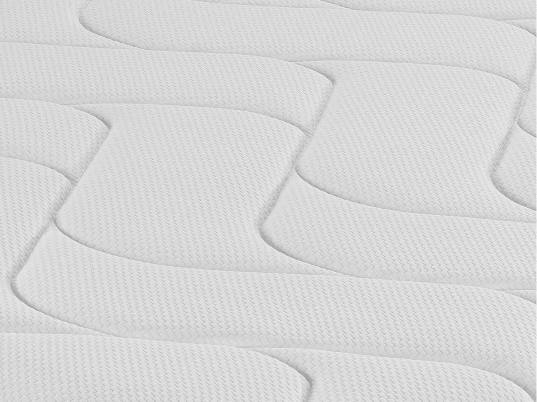 Matelas 180 x 200 cm hybride anti-feu ressorts ensachés 7 zones et mousse haute densité ép.26cm - OTY de YSMÉE HÔTEL