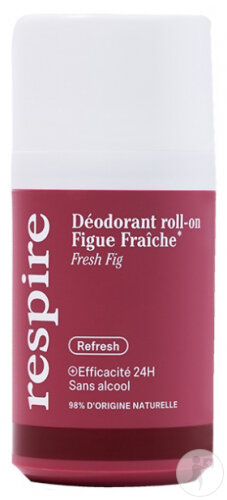 Respire Déodorant Naturel Figue Fraîche Roll-On 50ml