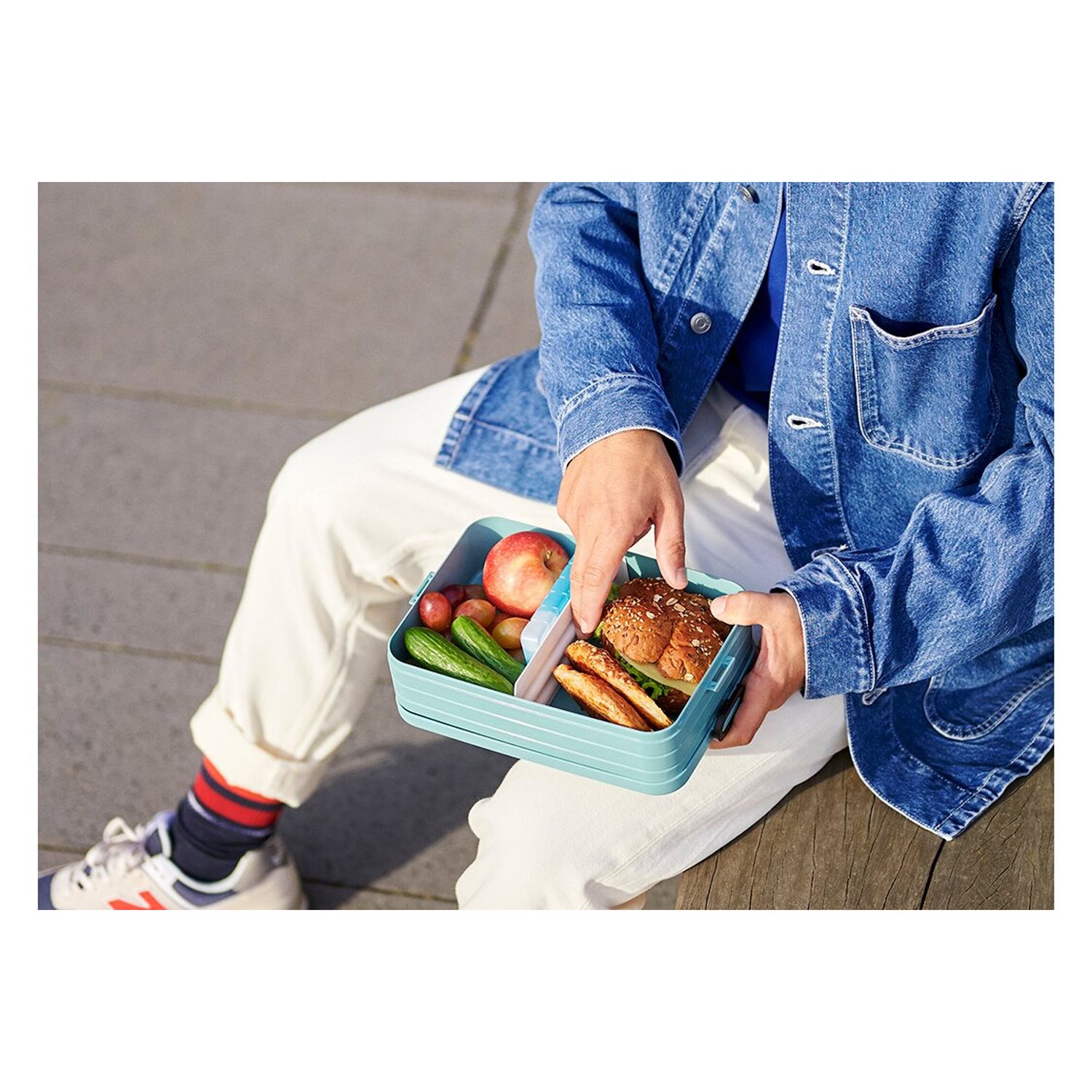Mepal Take a Break Lunchbox Large vivid mauve