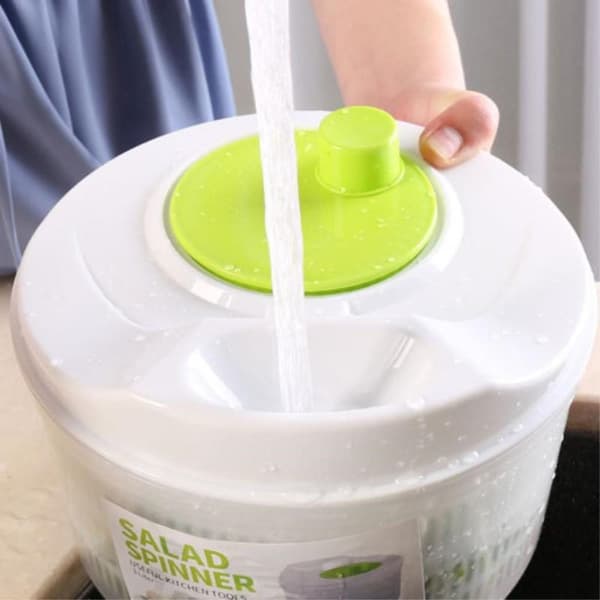 Salatspinner Salatspinner Grønnsakstørker Roterende Veggie