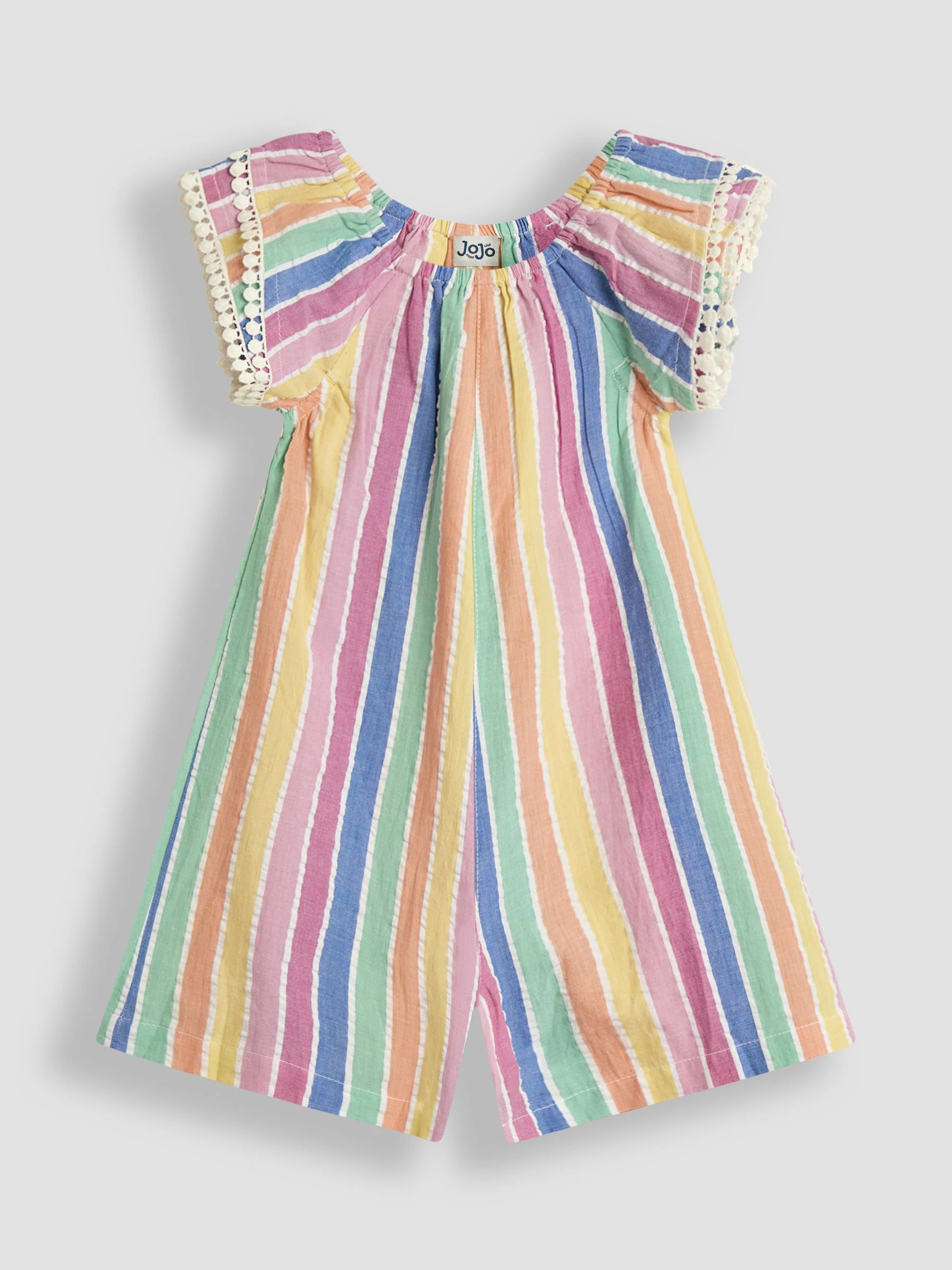 JoJo Maman Bébé Pretty Gathered Playsuit