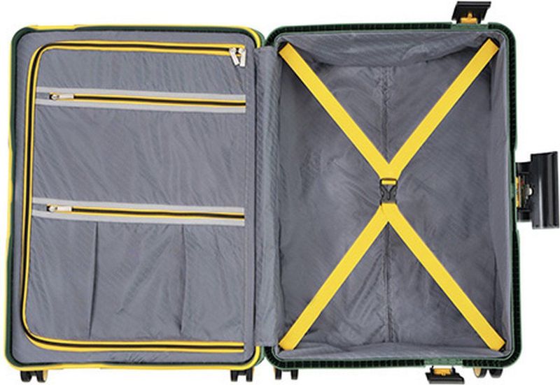 CarryOn - Steward Ruimbagage Koffer - Groen - Polypropyleen