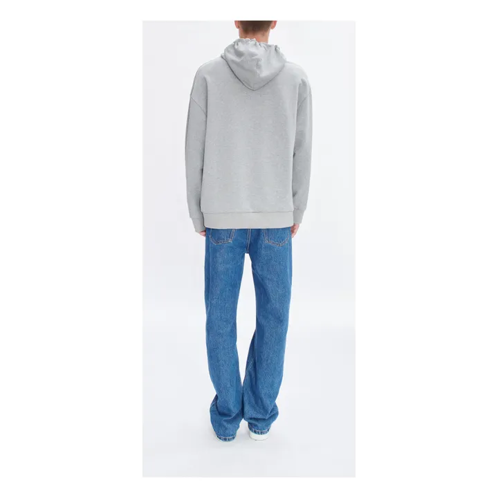 A.P.C. Hoodie Milo Coton Bio | Gris chiné
