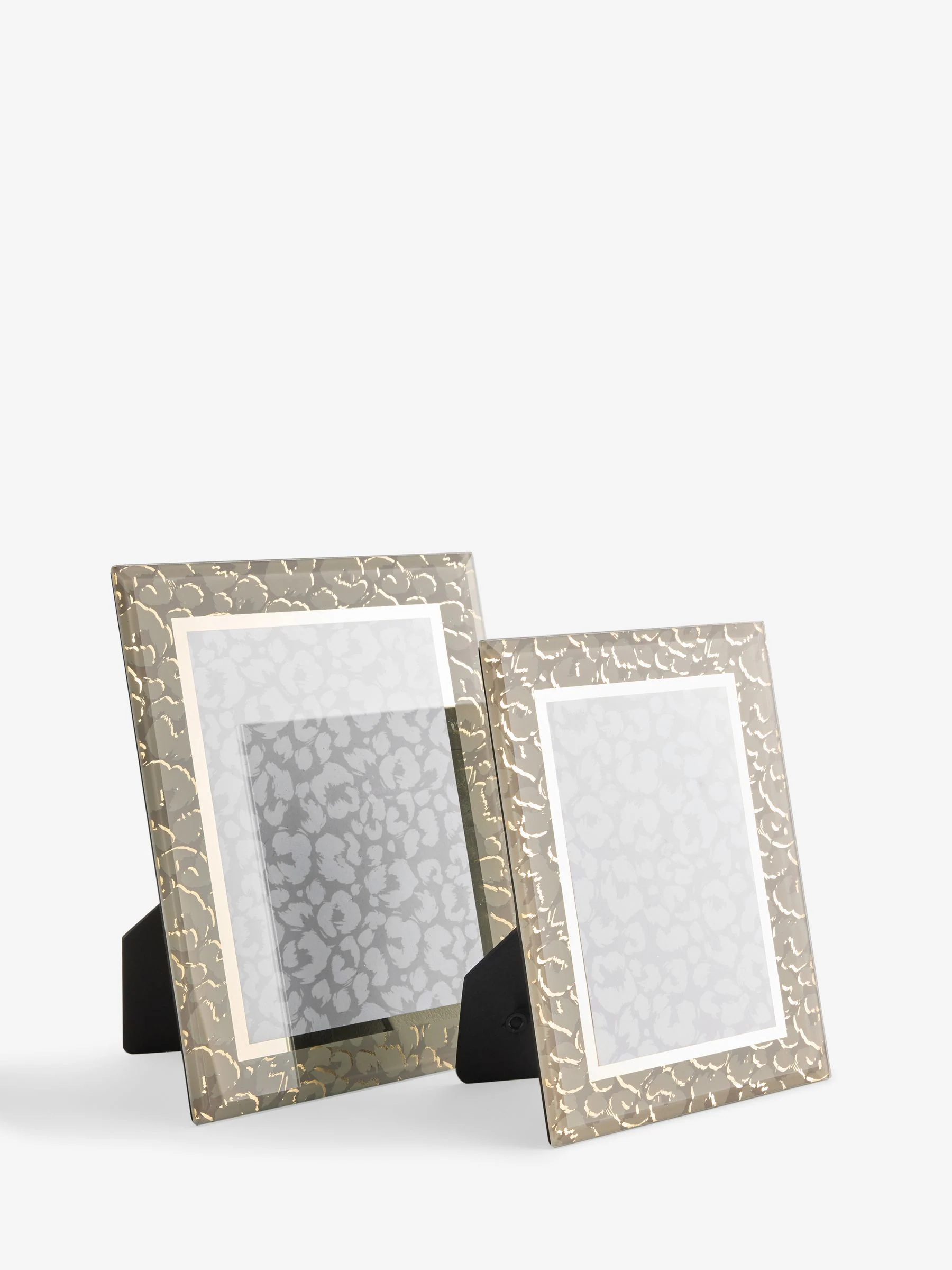 Patterned Glass Photo Frame