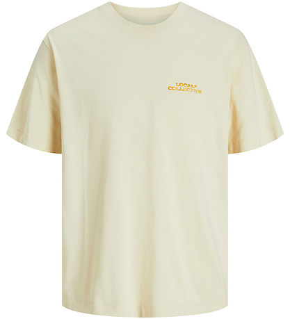 Jack & Jones T-Shirt - JorRetiro - Antique White