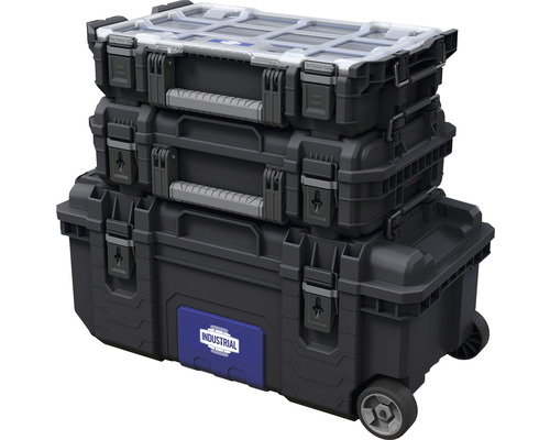 Mobiele Werkbox Industrieel 28 350 x 316 x 724 mm zwart