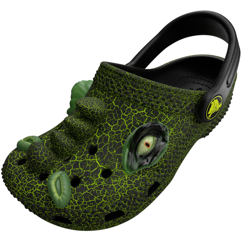 Køb Crocs Black Classic IAM Scary Dino Clog