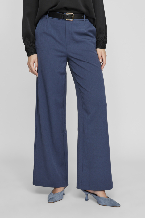 Vila blauwe dames broek