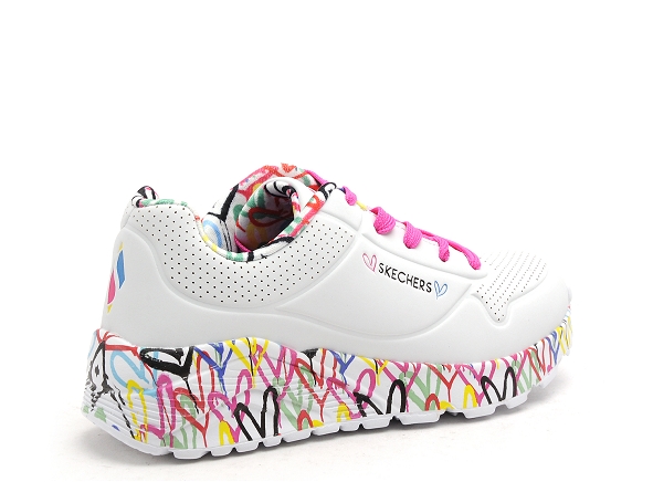 Skechers basses enfant 314976 blanc