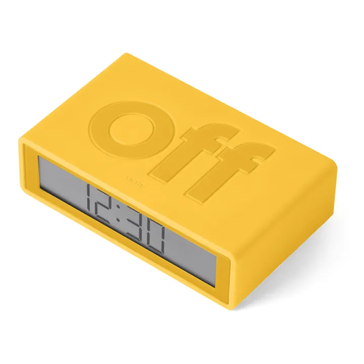 Lexon Réveil Flip+ Travel | Jaune