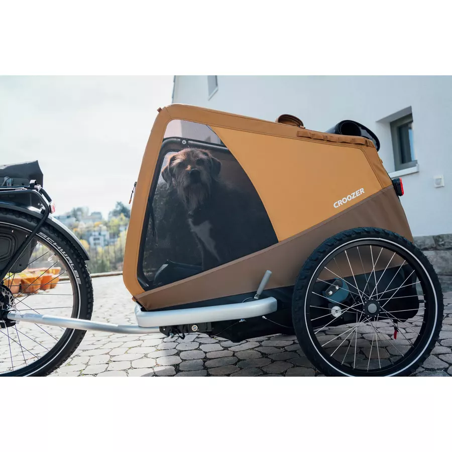 CROOZER Hundeanhänger Dog Mikke Colourful Journey