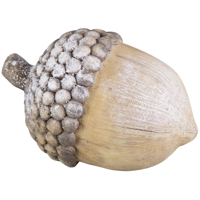 Deko-Eichel - aus Polyresin - 6 x 6 x 8,5 cm