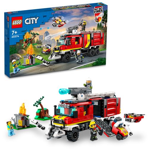LEGO City Brandvæsenets Kommandovogn - 60374