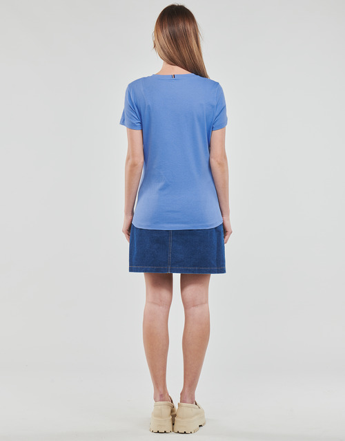 Tommy Hilfiger - NEW CREW NECK TEE - Bleu