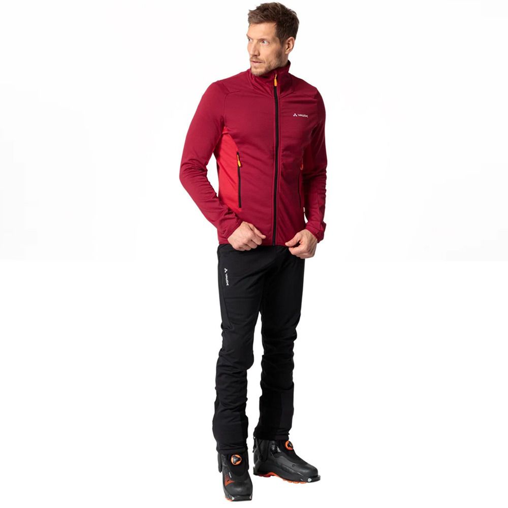 Vaude MONVISO - Polaire Homme 652 dark indian red