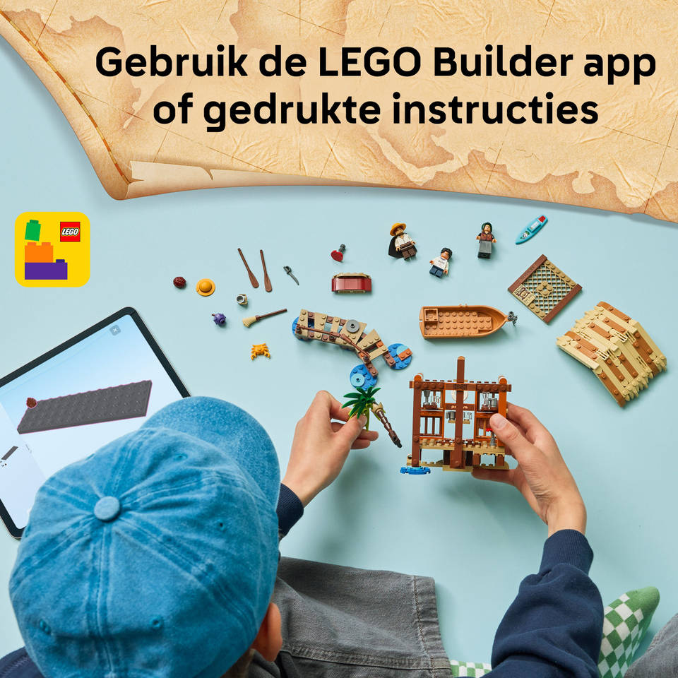 LEGO ONE PIECE hut in Windmolendorp 75636