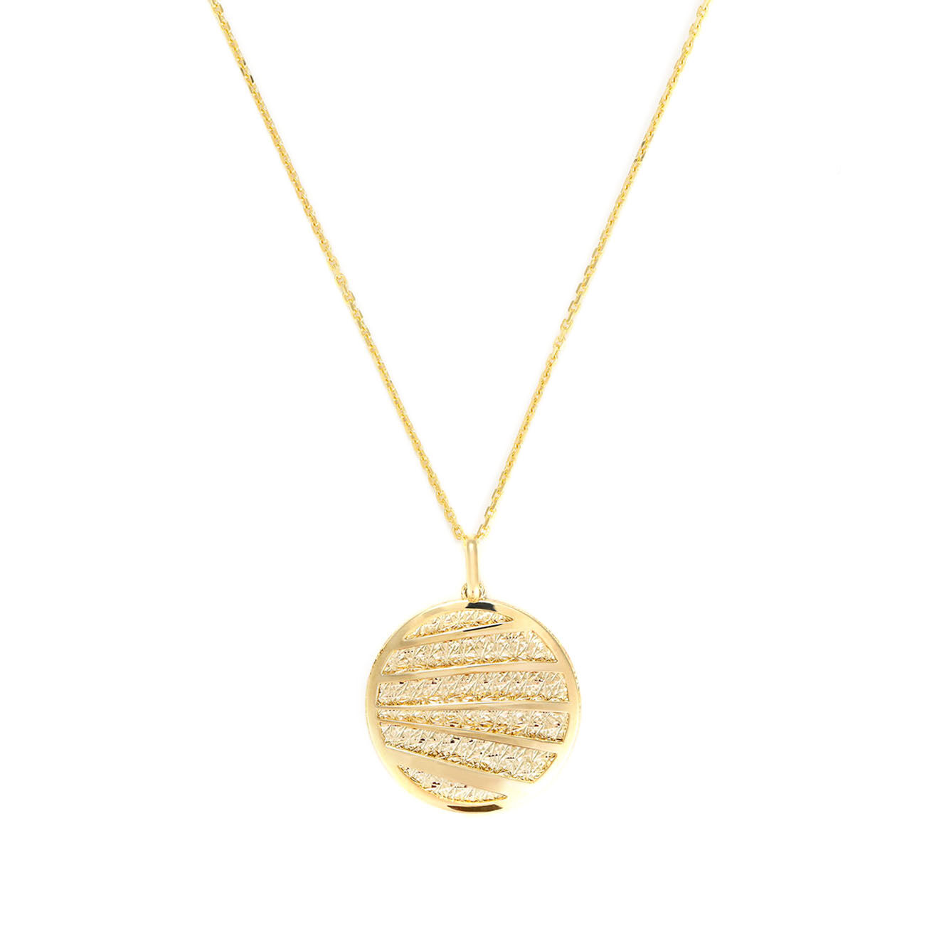 Instant d'Or Pendentif Rabia or jaune