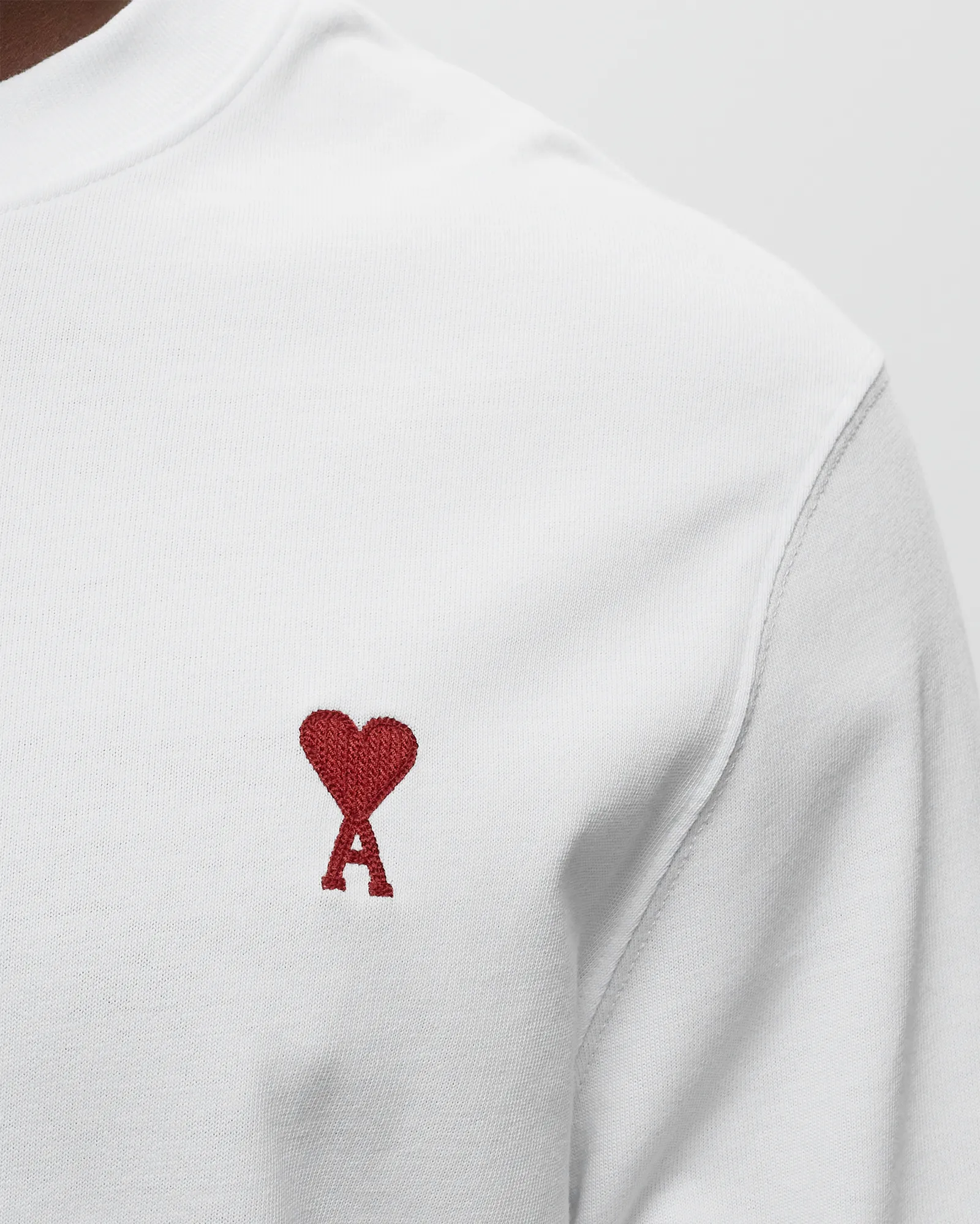 AMI Paris LONG SLEEVES AMI DE COEUR TEE