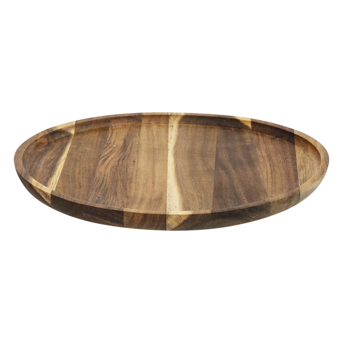 ASSIETTE PRESENTATION ACACIA D.30CM