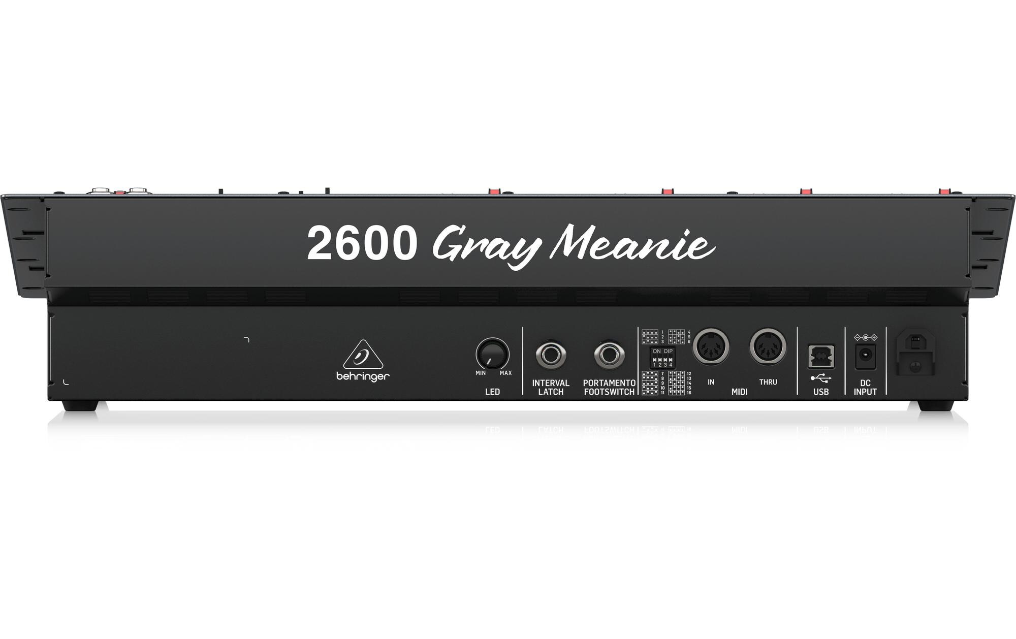 Synthesizer 2600 Gray Meanie<br>Semimodularer Analogsynthesizer mit 3 VCOs