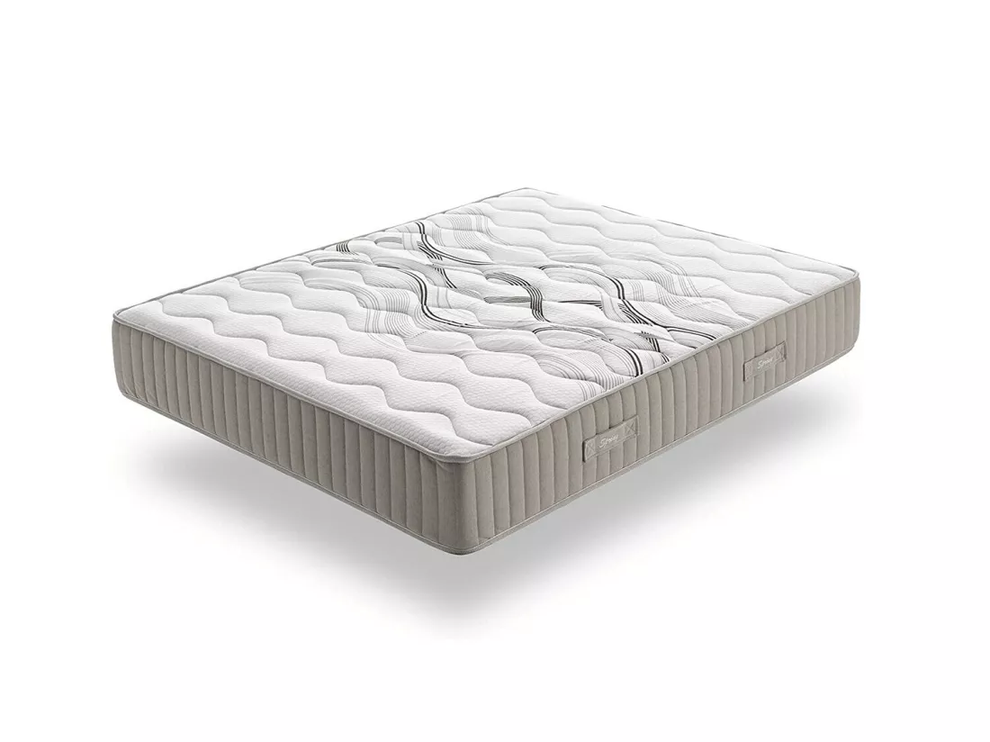 Matelas 160x200 visco spring | ressorts ensachés et mousse hr haute densité | epaisseur 26 cm | 11 zones de confort - système multicouche