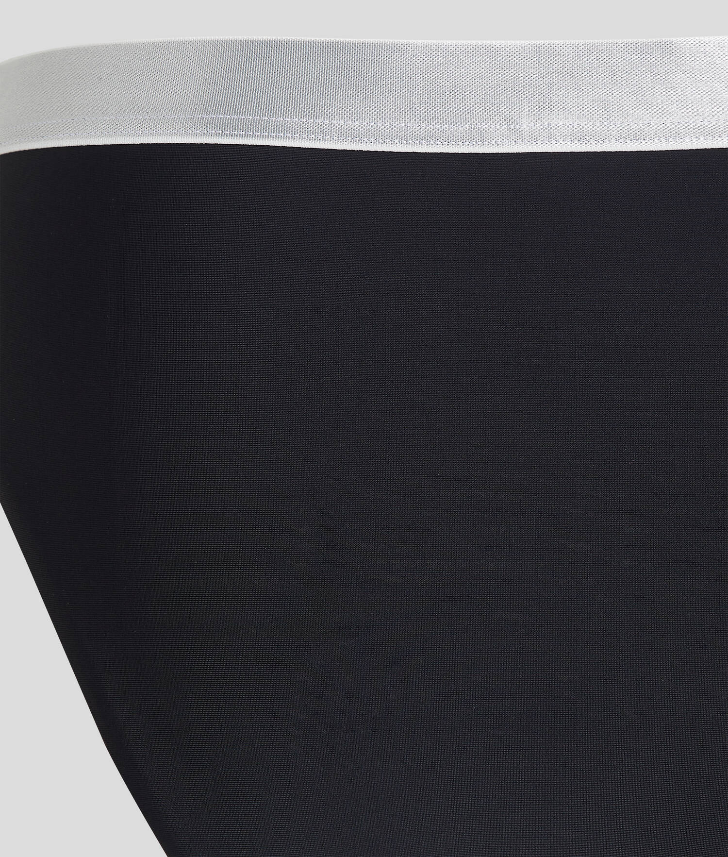 BAS DE BIKINI TAILLE HAUTE AVEC LOGO KARL
