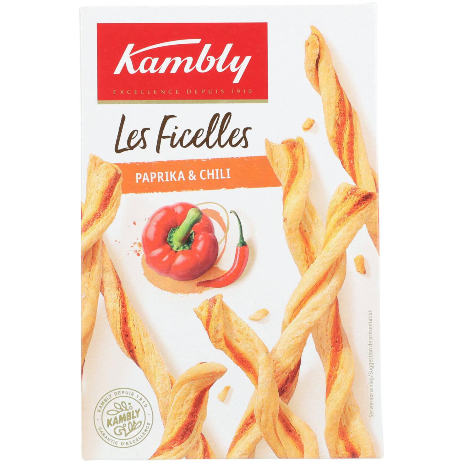 Kambly Les Ficelles Paprika Chili