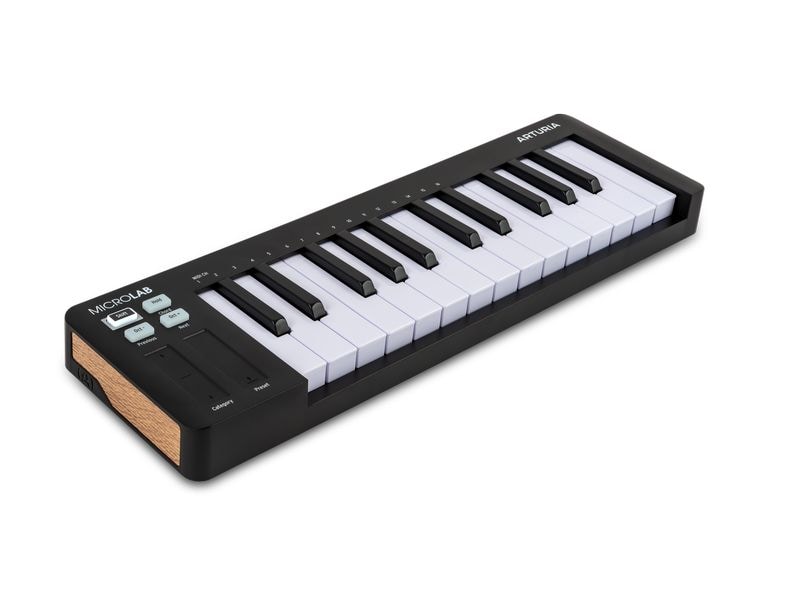 Arturia Keyboard Controller MicroLab mk3 Fokussierter, kompakter Midicontroller