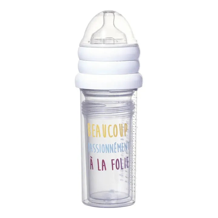 Le biberon français Biberons Beaucoup Passionnément A la folie - Set de 3 : 210 ml + 210ml + 360 ml