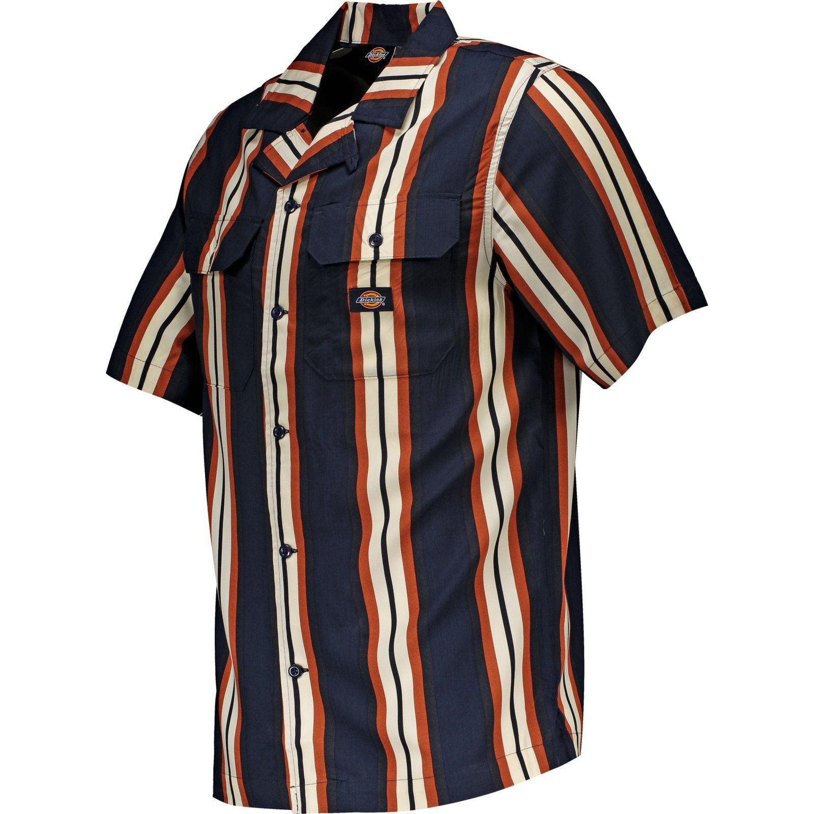 Dickies Herren-Hemd Forrest L, dunkelblau