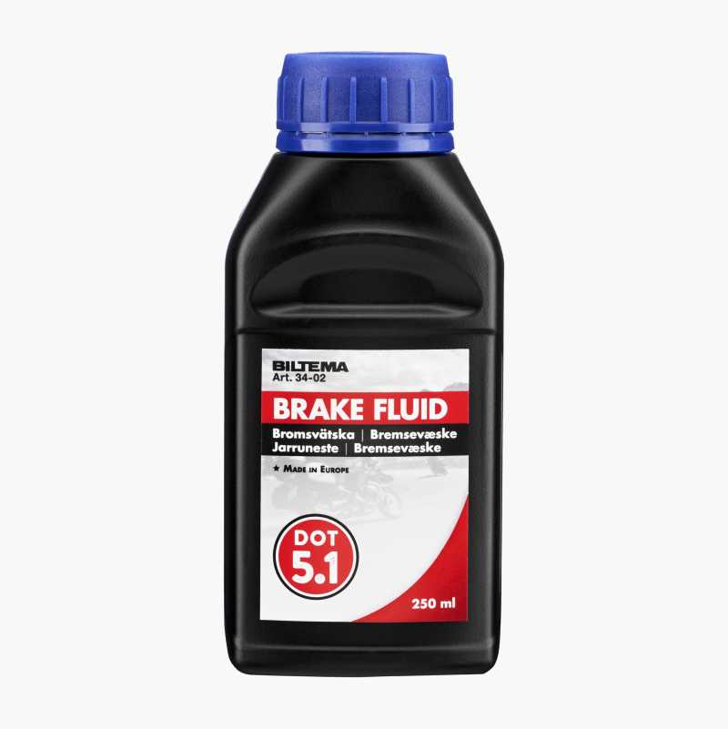 Bremsevæske DOT 5.1, 250 ml