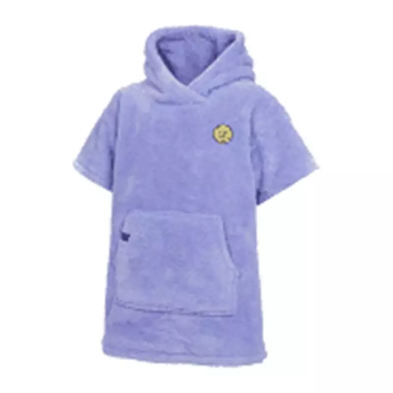 Poncho MYSTIC Teddy Kids Pastel Lilac