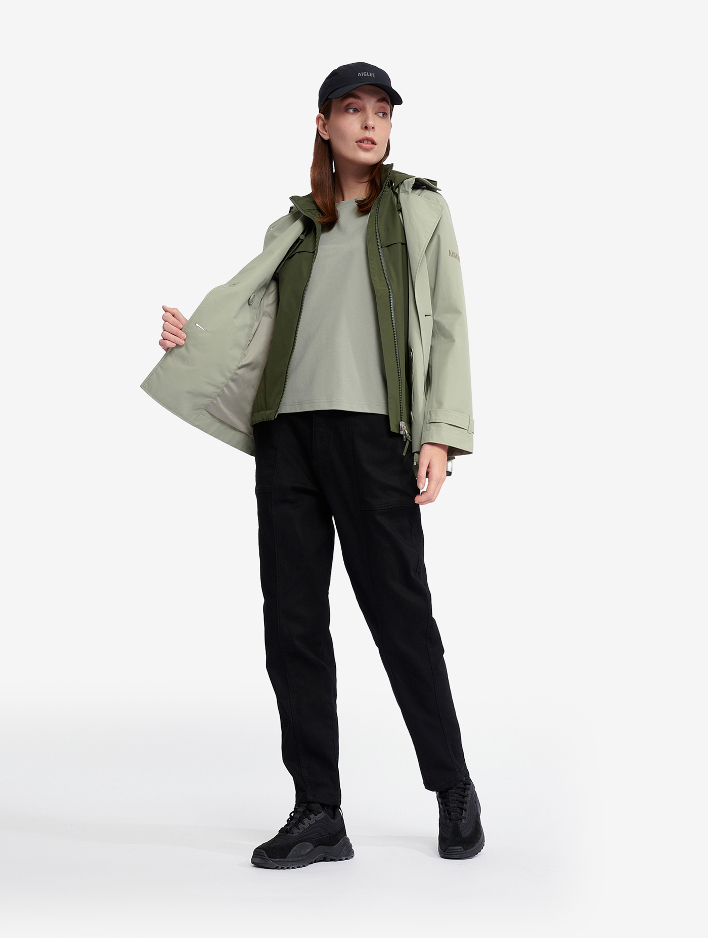 Veste coupe-vent GORE-TEX sans-manche pour femmes avec capuche amovible AVOCAT I