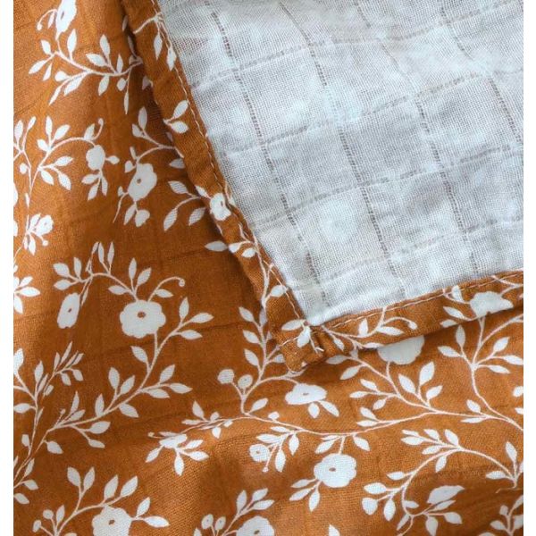 A Little Lovely Company Hydrofiele Doek XL – Blossom – Caramel