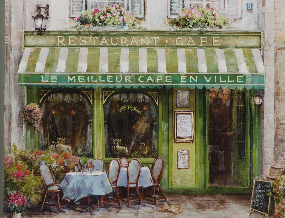 Keilrahmenbild CAFÉ