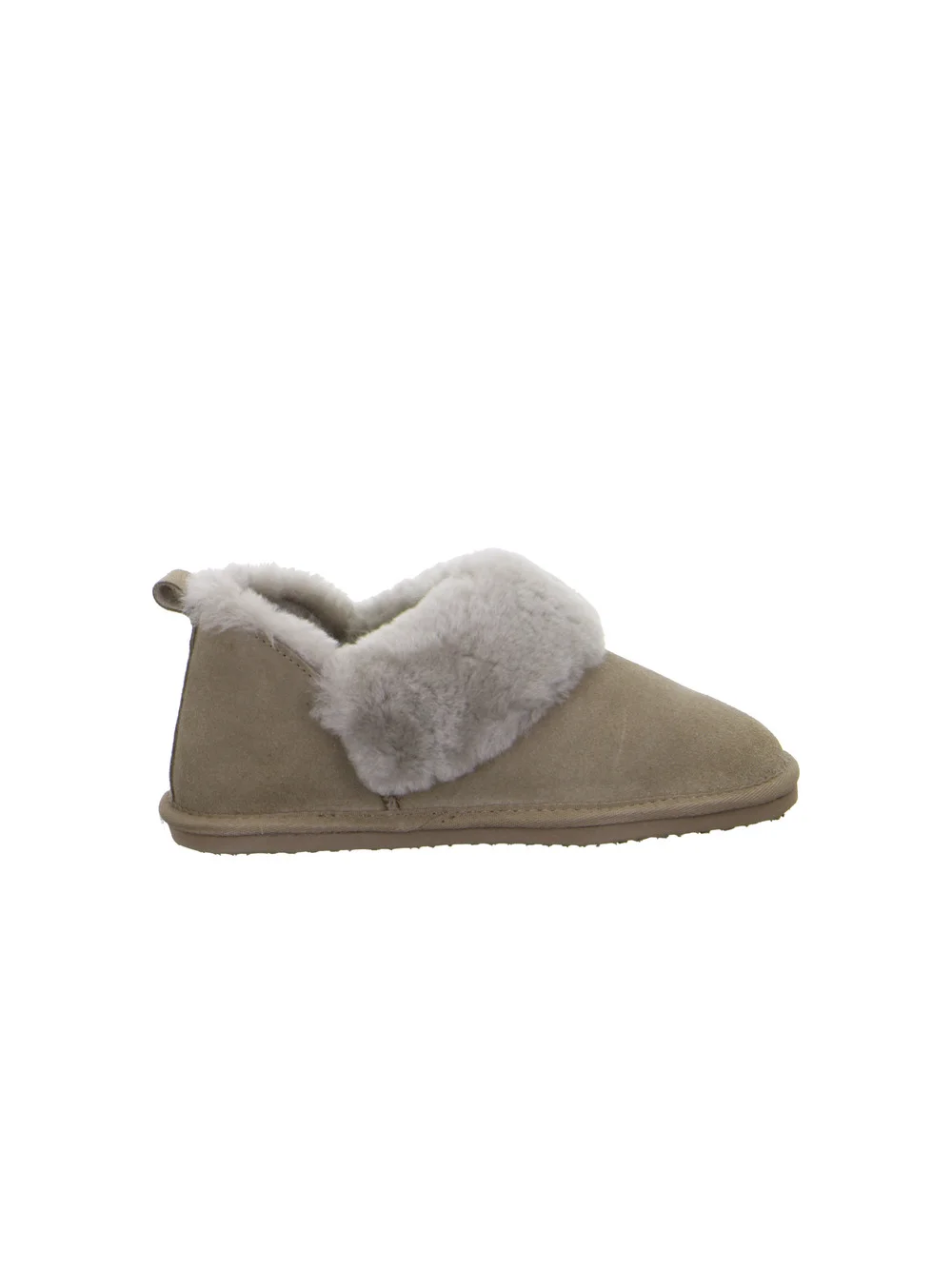 Hausschuh Cosy taupe