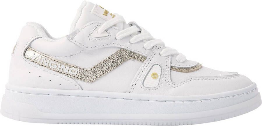 Vingino Senne Low Lage sneakers Leren Sneaker Wit