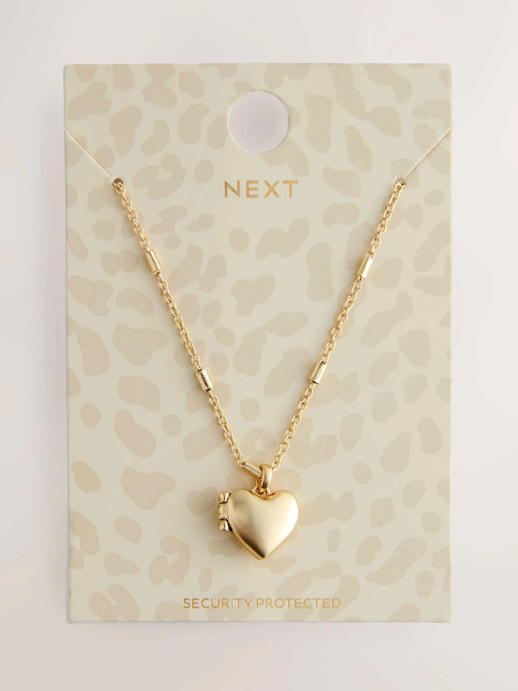Goudkleurig - Heart Locket Necklace