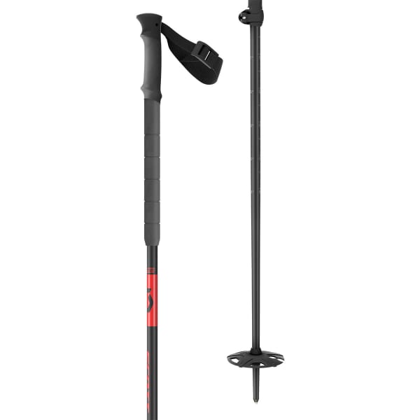 Bâton ski de randonnée SCOTT POLE ALUGUIDE 105-140 BLACK/RED