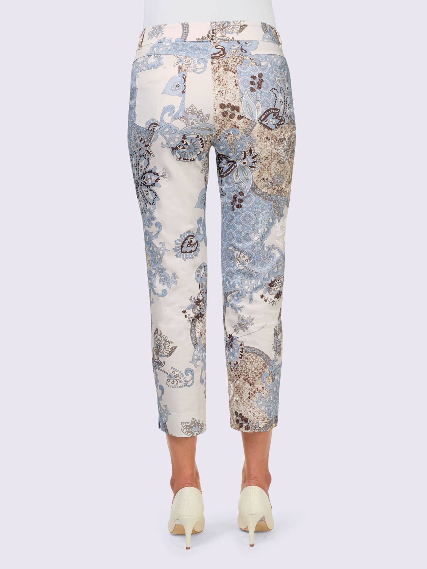 Pantalon imprimé qualité coton doux sur la peau