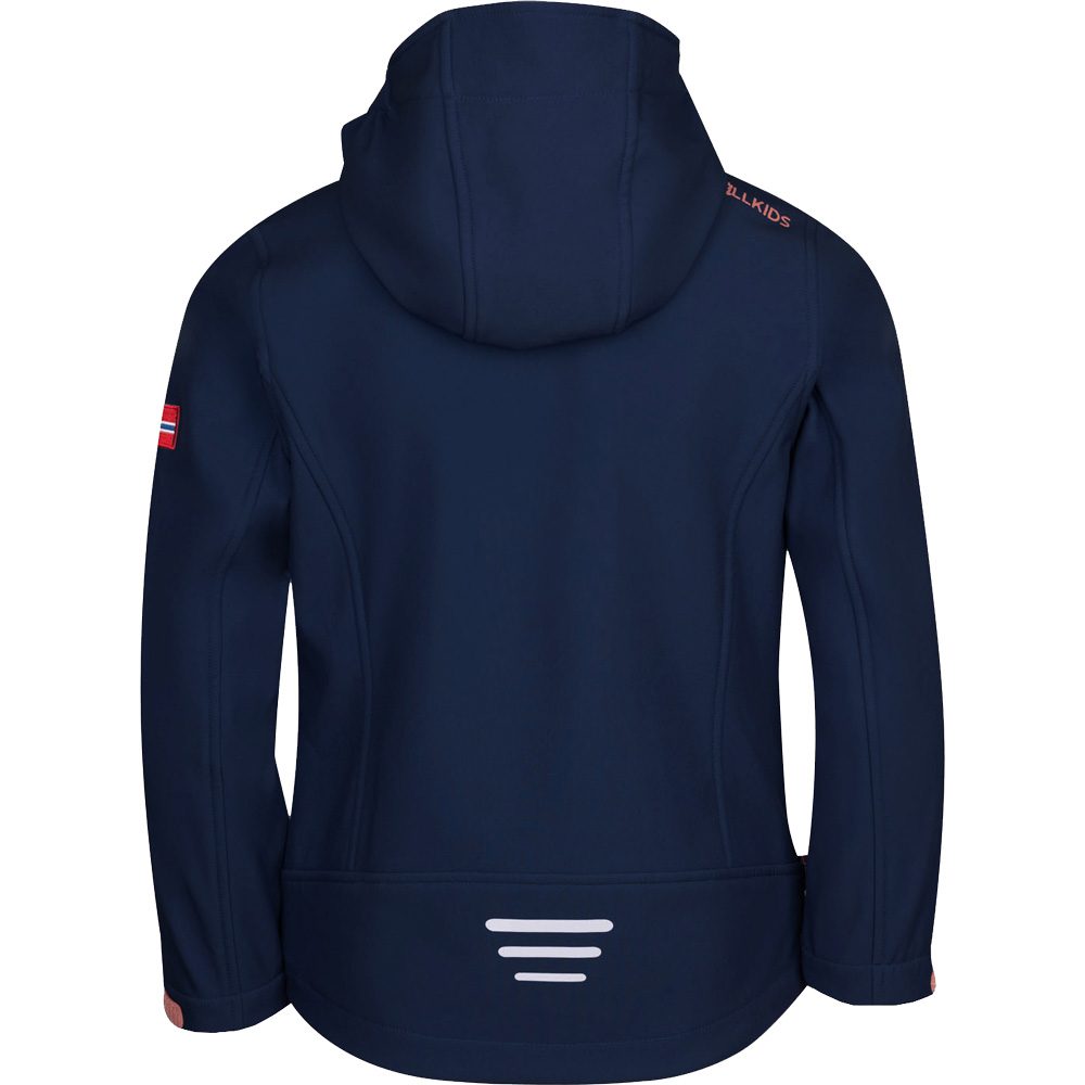 Trollkids Trollfjord Softshelljacke Mädchen navy