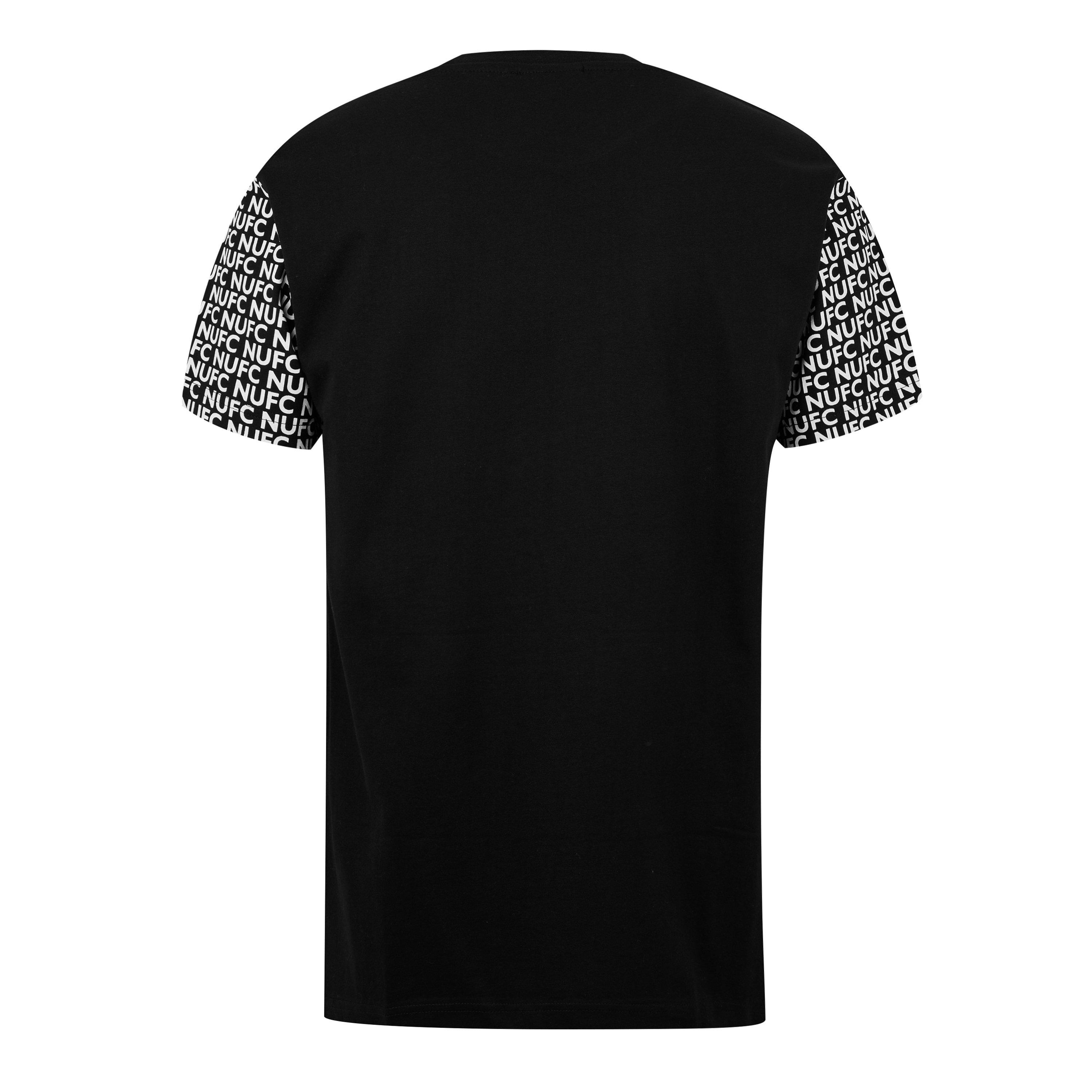 Source Lab Slab Newcastle United Graphic T shirt Adults